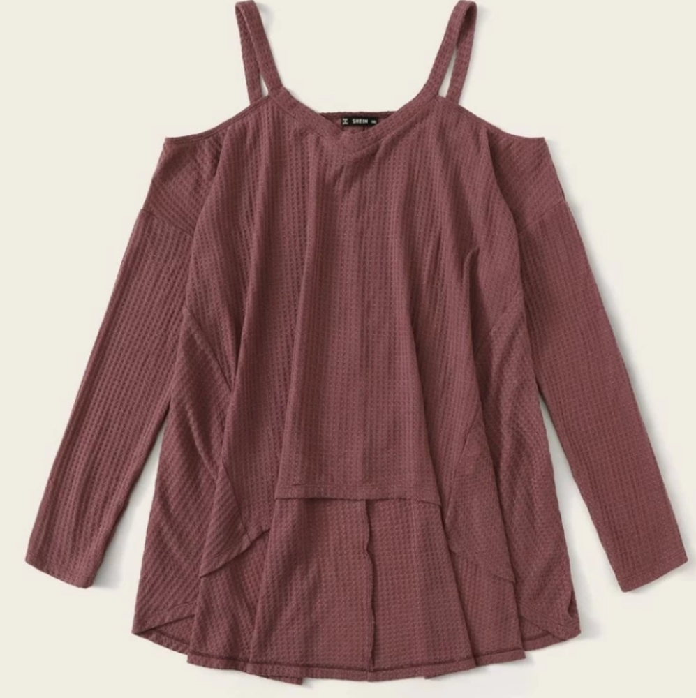 Off Shoulder Long Sleeve Top